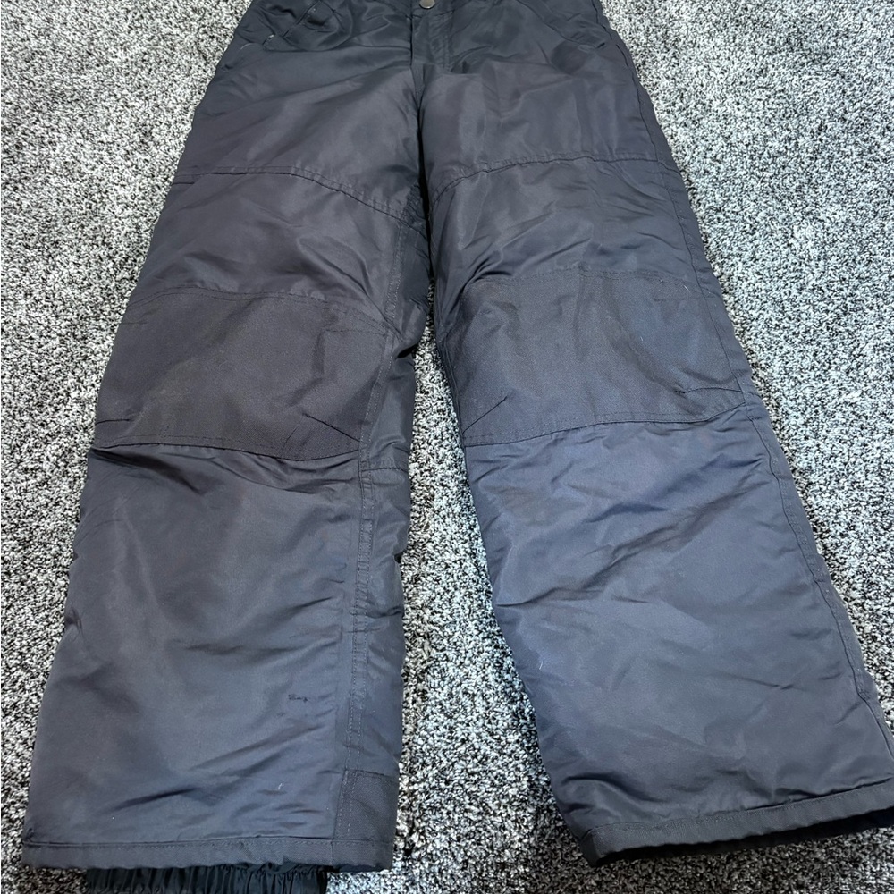 Cherokee Charcoal snow pants kids 10/12